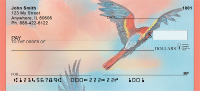 Parrots On Parade Personal Checks