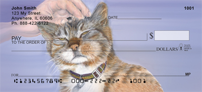 Affectionate Cats Personal Checks
