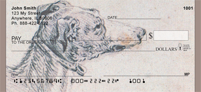 Greyhound Impressions Personal Checks