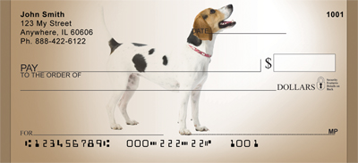 English Foxhound Personal Checks