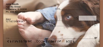 English Setter Personal Checks