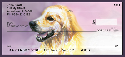 Labs In Watercolor Personal Checks