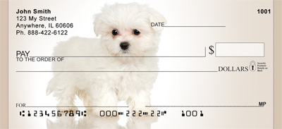 Maltese Madness Personal Checks