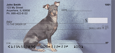 Manchester Terriers Personal Checks