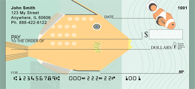 Coral Reef Friends Personal Checks