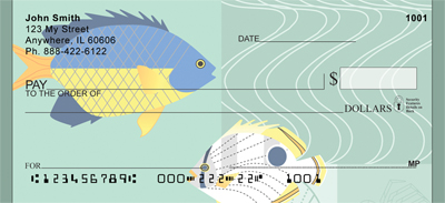 Coral Reef Friends Personal Checks