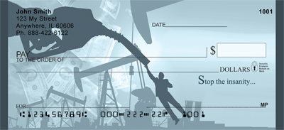 Oil Contaminates Personal Checks