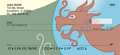 Asian Influence Personal Checks