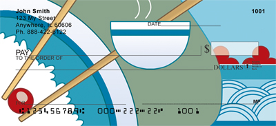 Asian Influence Personal Checks