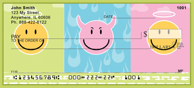 Angel Or Devil Personal Checks