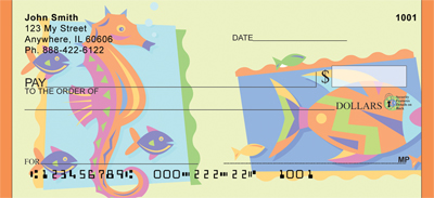 Tropical Memories Personal Checks