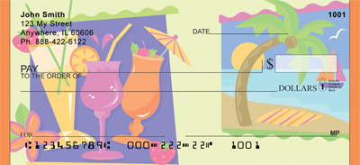 Tropical Memories Personal Checks