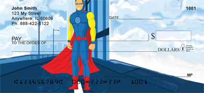 Superheros Personal Checks