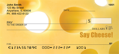 Cheesy Personal Checks