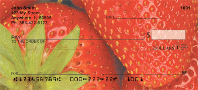 Strawberry Patch Personal Checks