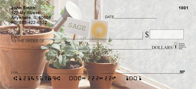 Garden Glamour Personal Checks
