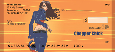 Asphalt Angel Personal Checks