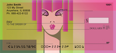 Foxy And Artsy Personal Checks