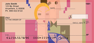 Foxy And Artsy Personal Checks