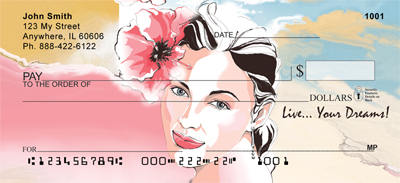 Live Your Dreams Personal Checks