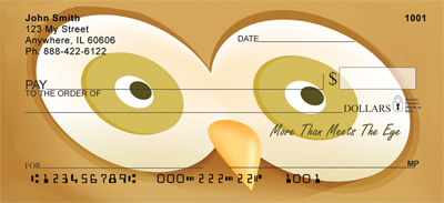 More Than Meets The Eye Personal Checks
