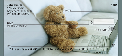 Beary High Tech Personal Checks