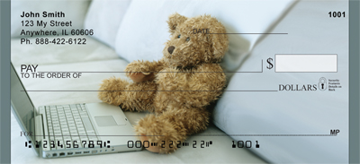 Beary High Tech Personal Checks