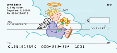 Little Gardian Angels Personal Checks