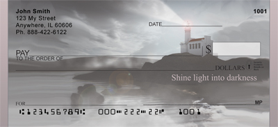 Shine Light Into Darkness Personal Checks