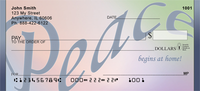 Words To Live By Personal Checks