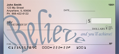Words To Live By Personal Checks