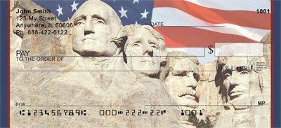Mount Rushmore Personal Checks