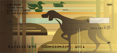Dogs 'N Ducks Personal Checks - 1