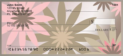 Dusty Daisies Personal Checks