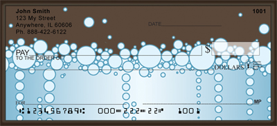 Bubbly Celebrations Personal Checks