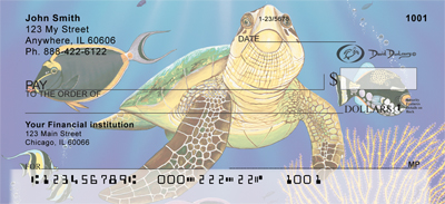 Sea Turtles Personal Checks
