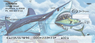 Sea Life Fishing Personal Checks