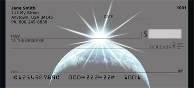 Sparkling Earth Personal Checks