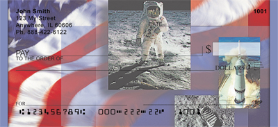 A Salute To NASA Personal Checks