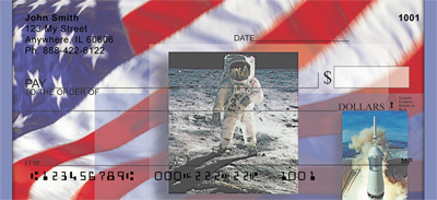 A Salute To NASA Personal Checks