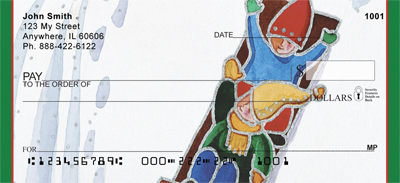 Winter Fun Personal Checks
