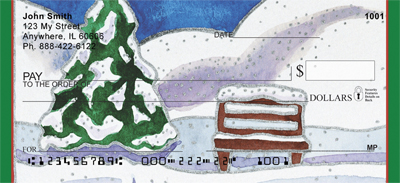 Winter Fun Personal Checks