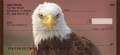 American Bald Eagles Personal Checks