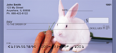Bunny Antics Personal Checks