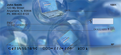 Bubbling Laptops Personal Checks