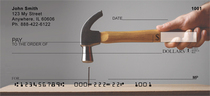 Hammer Or The Nail Personal Checks