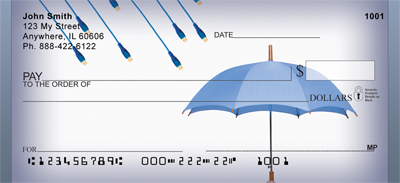 Raining Opportunity Personal Checks