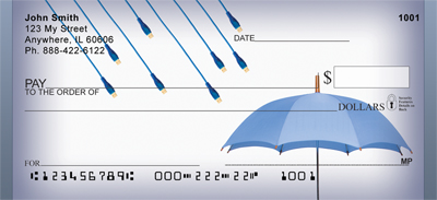 Raining Opportunity Personal Checks