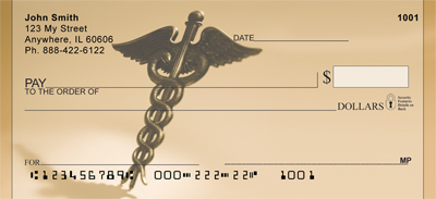 The Caduceus Personal Checks