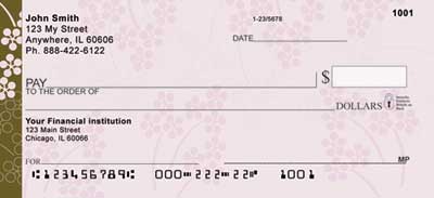 Soft Vines Personal Checks